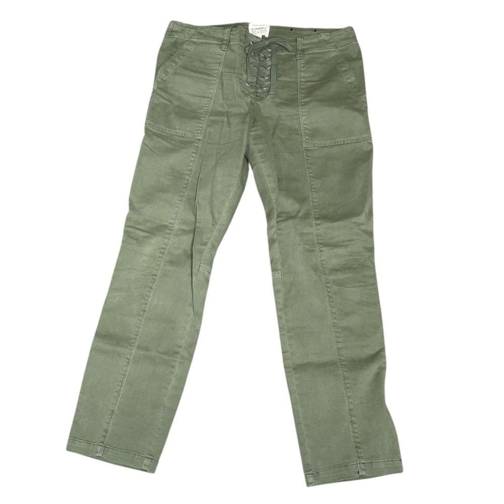 Sanctuary Standard Surplus Green Lace-Up Pants Size 28